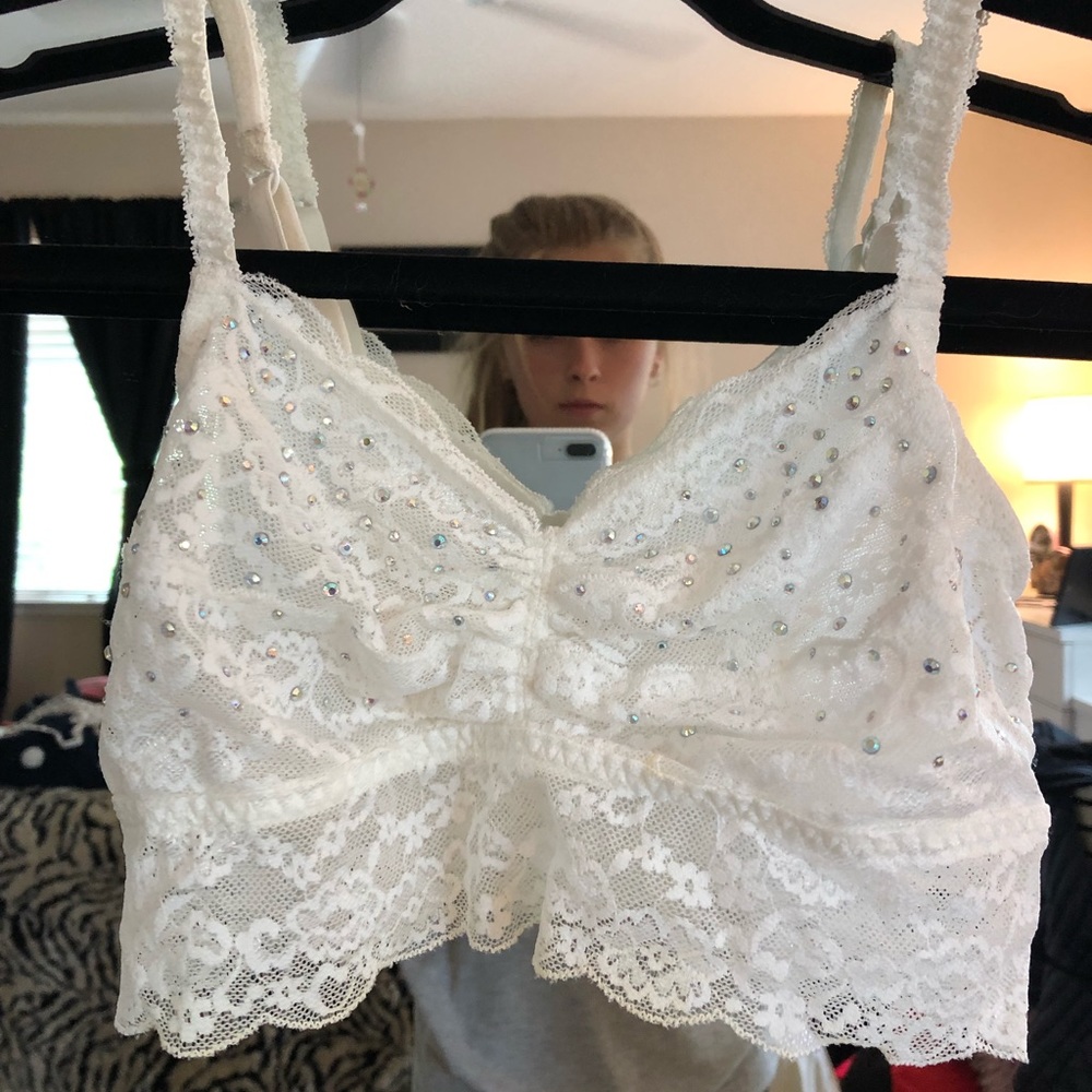 Rhinestone bralette